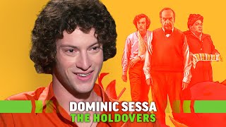 The Holdovers Breakout Dominic Sessa Reveals How Paul Giamatti Helped Find His Confidence [upl. by Wang]