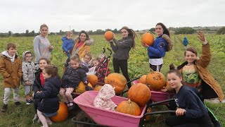 FUN DAY PUMPKIN PICKING  The Radford Family [upl. by Monahan]