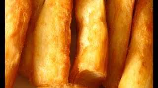 How to Make Fried Yuca Cassava [upl. by Klarrisa]