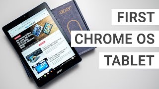 Acer Chromebook Tab 10 Unboxing The First Chrome OS Tablet [upl. by Natty]