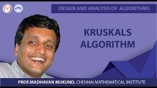 Kruskals algorithm [upl. by Arianne943]