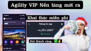 App khái thác usdt mới  app khai thác usdt tốt nhất  kiếm tiền online  kiếm tiền miễn phí [upl. by Ymassej]