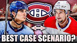 The BEST CASE SCENARIO For Juraj Slafkovsky… Montreal Canadiens News Habs Rumours Sean Monahan [upl. by Aicrop]