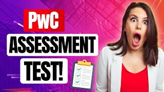 PWC ASSESSMENT TEST How to Pass a PwC Aptitude amp Psychometric Test [upl. by Yedok]