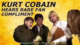 Kurt Cobain Hears Extremely Rare Compliment [upl. by Erusaert]