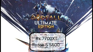 Godfall Rx 7700 XT Ryzen 5 5600 Only Max setting Raytracing 1080p [upl. by Page]