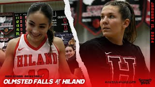 Hiland Battles Olmsted Falls in Classic in the Country 🏀 [upl. by Sirovat133]