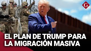 TRUMP usará MILITARES y ESTADO DE EMERGENCIA para DEPORTACIÓN MASIVA en ESTADOS UNIDOS  Gestión [upl. by Nniw]