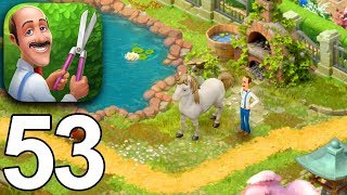 GARDENSCAPES  Stable Area  STORY Walkthrough Gameplay Part 53 iOS Android [upl. by Aynos]