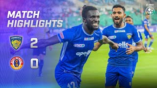 Highlights  Chennaiyin FC 20 East Bengal FC  MW 20 Hero ISL 202223 [upl. by Naitsirc977]