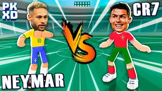 ⚽ NEYMAR Vs CRISTIANO RONALDO  Duelo de Craques na COPA do PK XD [upl. by Safko]