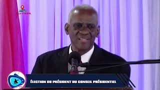 NOMINASYON EDGARD LEBLANC FILS KÒM PREZIDAN KONSÈY PREZIDANSYÈL TRANZISYON AN [upl. by Yllod]