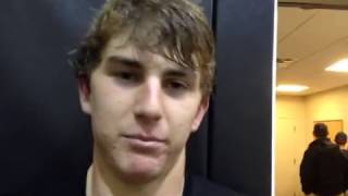 Ensworths Goodwin on state quarterfinal victory [upl. by Hurless]