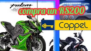 como comprar una moto pulsar RS 200 en coppel [upl. by Jara]