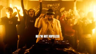 Dante Bowe  Not Hopeless Rave Jesus Remix Official Lyric Video [upl. by Ahsinrats]