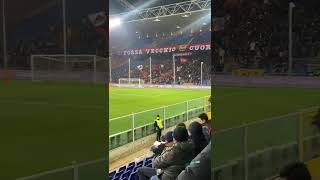 Genoa Vs Salernitana Coppa Italia Gradinata Nord “ Forza Genoa Facci Un Gol…” [upl. by Baldridge]