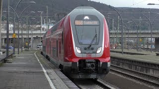 Neue TWINDEXX VARIO DB 446 029 und 446 030 in Heidelberg Hbf MainNeckarRiedExpress [upl. by Asirrac]