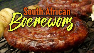 Celebrate Sausage S01E01  South African Boerewors [upl. by Eelimaj]