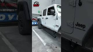 Estribos eléctricos jeep accesorios4x4 offroad 4x4adictivos rubicon 4x4mods [upl. by Dygall]