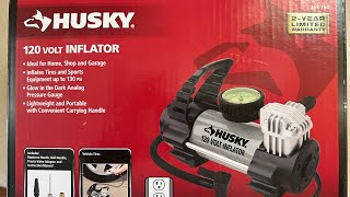 Husky 120 Volt Inflator [upl. by Ativahs195]