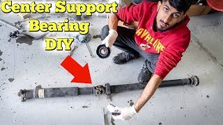 How To Replace Center Support Bearing On Driveshaft CSB [upl. by Astrix]