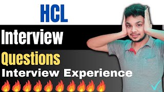 HCL Interview Questions  HCLTECH Interview Experience  Recruitment Process  HCL Fresher Interview [upl. by Dihaz302]