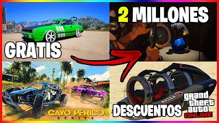 NUEVA ACTUALIZACION en GTA5 Online PANTERA TRIPLE DINERO CAYO PERICO DESCUENTOS y MÁS [upl. by Arten414]