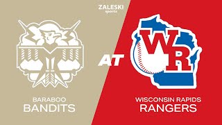 Baraboo at Wisconsin Rapids  2024 Legion Baseball Doubleheader [upl. by Bergin]