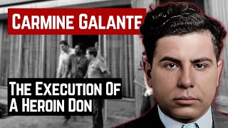 THE EXECUTION OF THE HEROIN DON CARMINE GALANTE [upl. by Siravat]