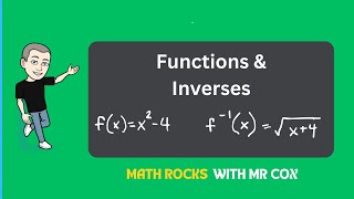 Functions amp Inverses [upl. by Aelanna981]