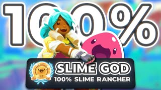 I Spent 24 Hours 100ing Slime Rancher [upl. by Juanne735]