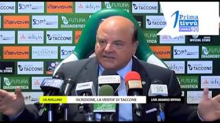 Walter Taccone  Iscrizione e fideiussione  18 Luglio 2018 [upl. by Barrow]