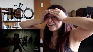 The 100 5x02 Red Queen Reaction first reaction [upl. by Conger]