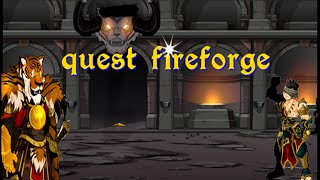 AQW FIREFORGE FULL QUEST [upl. by Adnima]