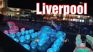 First time in Liverpool England  night walk Albert Dock  full tour Kitchen Corner ampVlogs [upl. by Hollah]