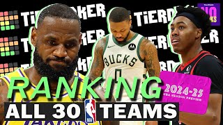 Ranking All 30 Teams  202425 NBA Season Preview [upl. by Stevenson]