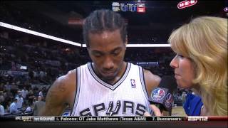 Kawhi Leonard Full Highlights Spurs vs Blazers Game 2 582014 20 Pts 5 Reb  Project Spurs [upl. by Madora]