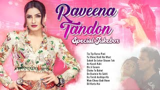 Tip Tip Barsa Pani  Raveena Tandons Best Superhit Songs  90s Blockbuster Hit Songs Video Jukebox [upl. by Airotnahs]