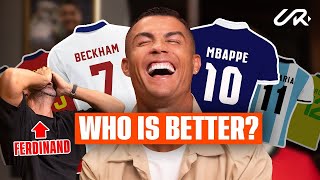 Beckham or Giggs Benzema or Mbappé Cristiano Ronaldo names his top player [upl. by Gitel]