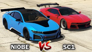 GTA Online  Niobe VS SC1 Which is Fastest  SPEED TEST [upl. by Scholem437]