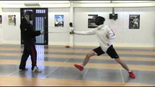 Epee Coaching Beat actions [upl. by Nylecoj]