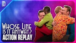 Action Replay  Whose Line Is It Anyway HD [upl. by Eynahpets]