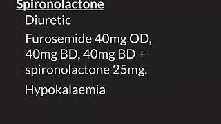 Spironolactone [upl. by Sonstrom620]