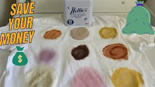 Nellies Laundry Soda Honest Review 2024  Stain Test [upl. by Pare]