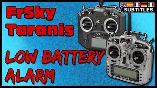 OpenTX Tutorial  Low Battery Alarm [upl. by Darach]