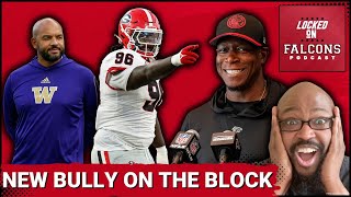 Zion Logue adds a bully to the Atlanta Falcons defensive front [upl. by Ethe]