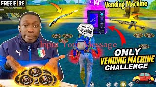 Only vending machine challenge is Very hard gamingvideos freefire challenge [upl. by Ayk586]