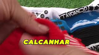 Meia Antiderrapante para Futebol [upl. by Carlick]