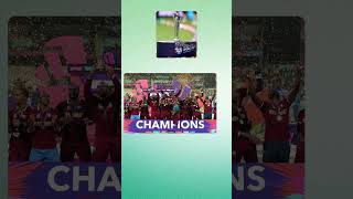 quotT20 World Cup History All the Champions Revealedquotquiz cricket t20worldcup viral shorts [upl. by Shiller]