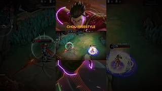 chou freestyle tiktok compilation81 mobilelegends choubestfreestyle gameplay [upl. by Melborn754]